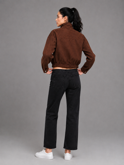 Vintage Flight Jacket – Chocolate Brown
