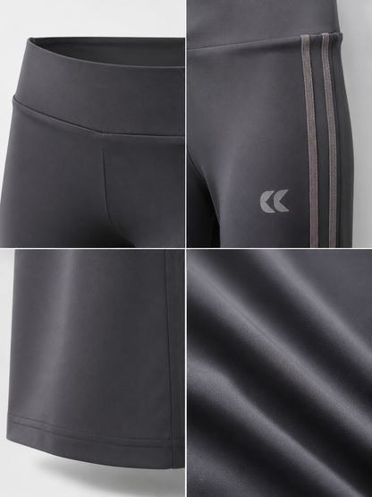 Low Rise Straight Leg Pant - Black