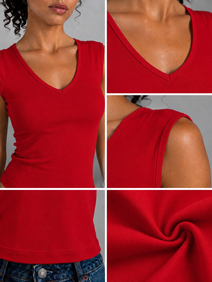 V Neck Tank Top