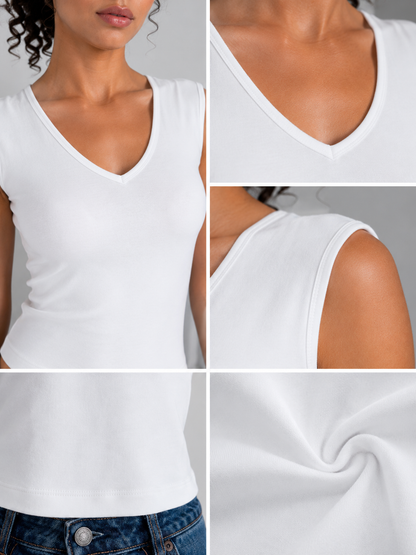V Neck Tank Top