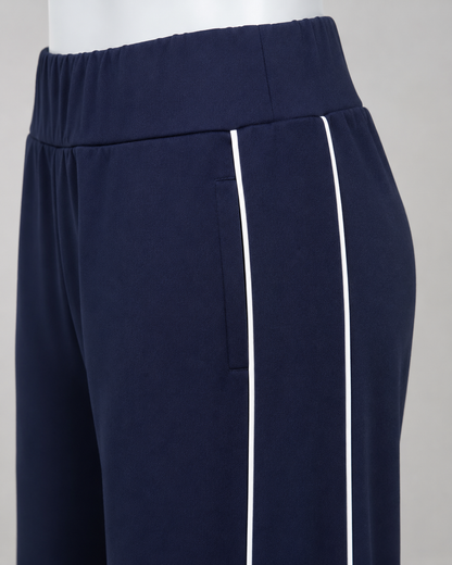 Pantalon droit taille haute