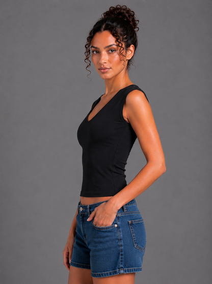 V Neck Tank Top